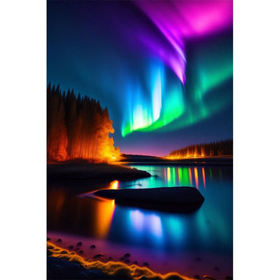 AB Diamond Painting-Aurora