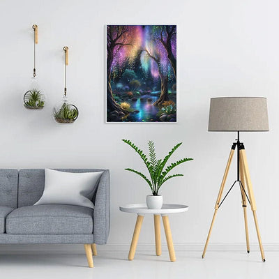 AB Diamond Painting-Bunter Wald
