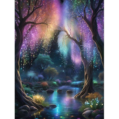 AB Diamond Painting-Bunter Wald