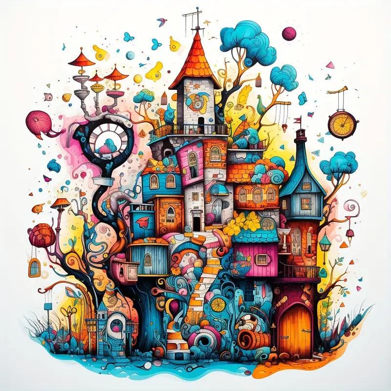 AB Diamond Painting-Mehrfamilienhaus - Jetzt bei diamondspainting kaufen