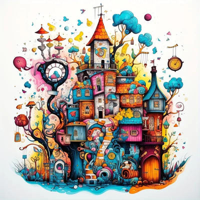 AB Diamond Painting-Mehrfamilienhaus - Jetzt bei diamondspainting kaufen