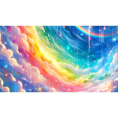 AB Diamond Painting-Regenbogenhimmel
