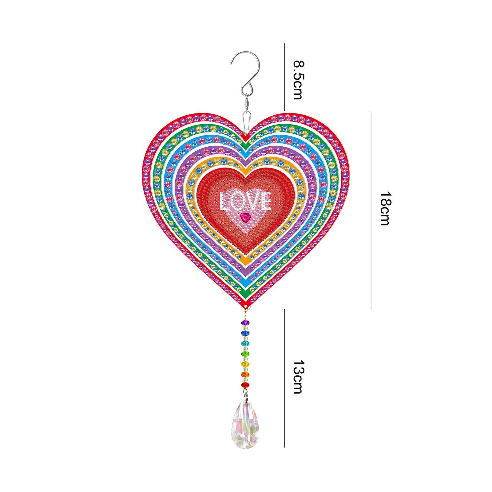 Accessoires-Dekorativer Wandbehang (Liebe) - Jetzt bei diamondspainting kaufen
