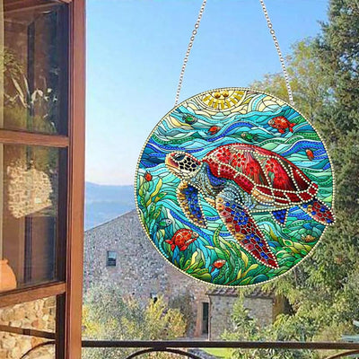 Accessoires-Dekorativer Wandbehang(Schildkröte) - Jetzt bei diamondspainting kaufen