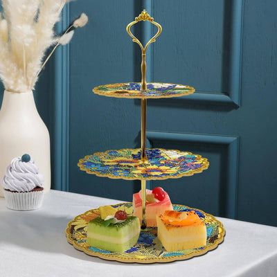 Accessoires- Dreischichtiger dreidimensionaler Speiseteller - Jetzt bei diamondspainting kaufen
