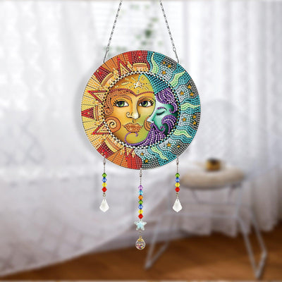 Accessoires-Hängende Dekorationen（Sonne und Mond） - Jetzt bei diamondspainting kaufen
