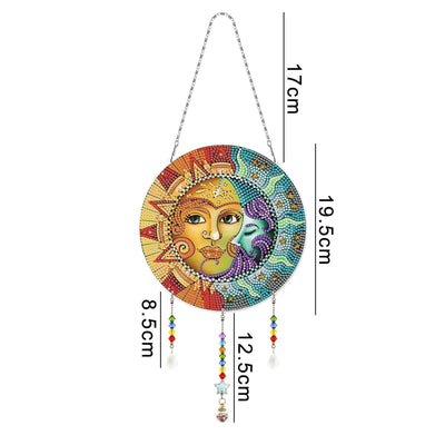 Accessoires-Hängende Dekorationen（Sonne und Mond） - Jetzt bei diamondspainting kaufen