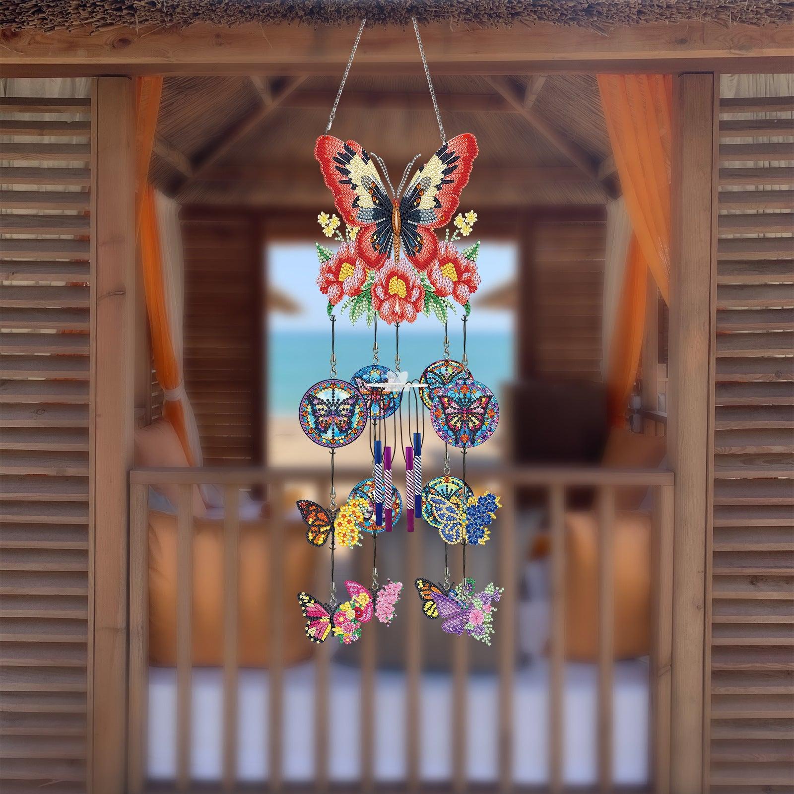 Accessoires-Hängende Windspiele (Schmetterling) - Jetzt bei diamondspainting kaufen
