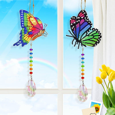 Accessoires-Schlüsselanhänger（Schmetterling） - Jetzt bei diamondspainting kaufen