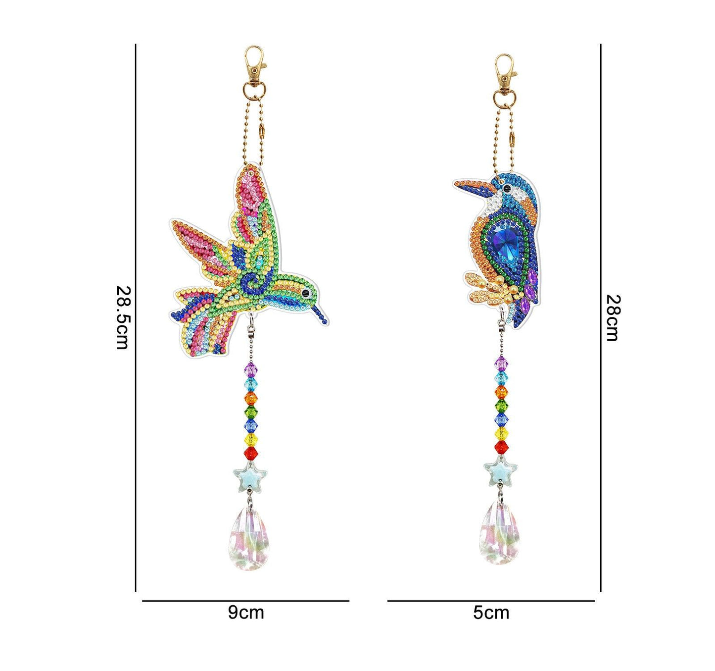 Accessoires-Schlüsselanhänger（Vogel） - Jetzt bei diamondspainting kaufen