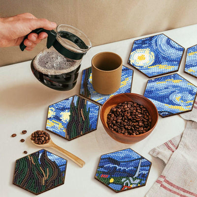 Accessoires- Untersetzer-Set, siebenteilig - Jetzt bei diamondspainting kaufen