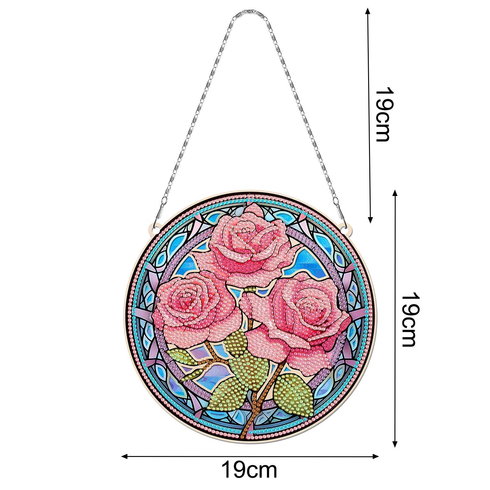 Accessoires- Wandbehänge（Rose） - Jetzt bei diamondspainting kaufen