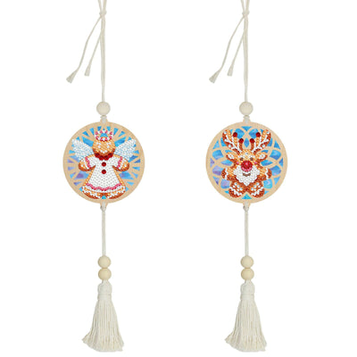Accessoires- Wanddekoration, zweiteiliges Set（Weihnachten） - Jetzt bei diamondspainting kaufen