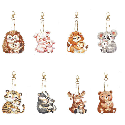 Accessories-Achtteiliges Schlüsselbundset - Jetzt bei diamondspainting kaufen