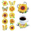 Diamond Painting-10X Sonnenblumen Untersetzer - Jetzt bei diamondspainting kaufen