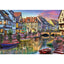 Diamond Painting-Abendstimmung im Märchendorf