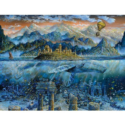 Diamond Painting-Atlantis erwacht