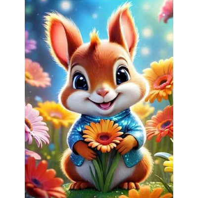 Diamond Painting-Baby Hase - Jetzt bei diamondspainting kaufen