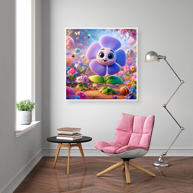 Diamond Painting-Blümchenfreude