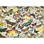 Diamond Painting-Bunte Falter im Flug