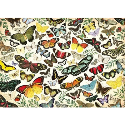 Diamond Painting-Bunte Falter im Flug