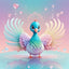 Diamond Painting-Bunte Liebes-Taube