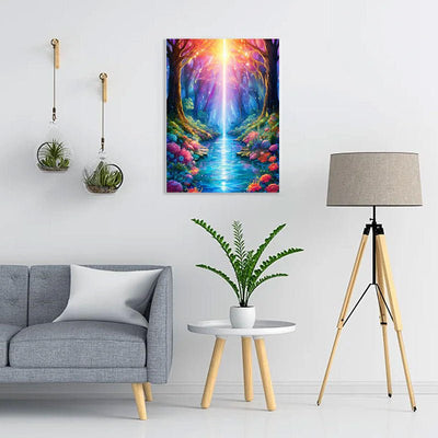 Diamond Painting-Bunter Wald
