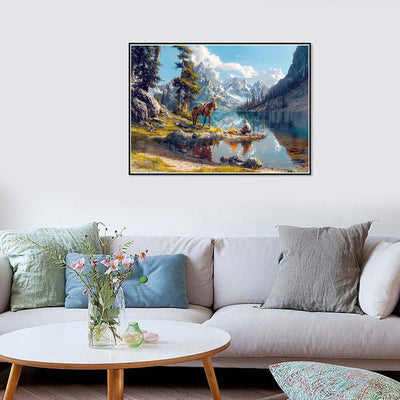 Diamond Painting-Cowboyträume