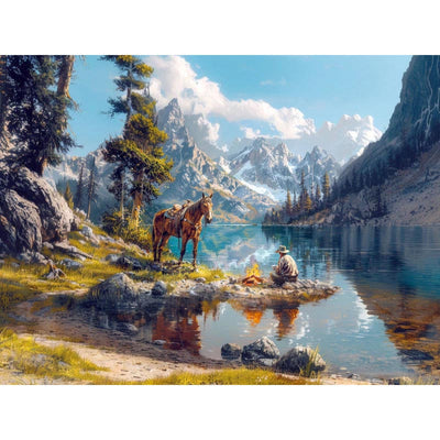 Diamond Painting-Cowboyträume