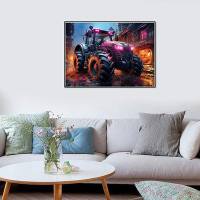Diamond Painting-Cyber-Traktor