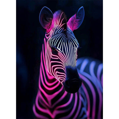 Diamond Painting-Das magische Zebra