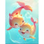Diamond Painting-Delfinfreunde