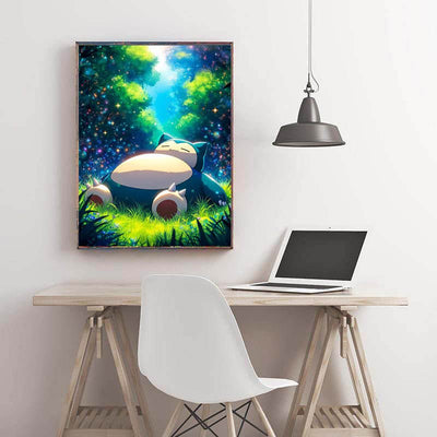 Diamond Painting-Der gemütliche Träumer