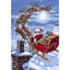 Diamond Painting-Der Weihnachtsmann gibt Geschenke