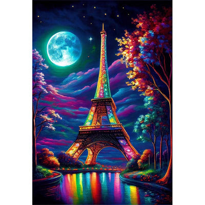 Diamond Painting-Eiffelturm