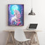 Diamond Painting-Einhorn im Mondlicht
