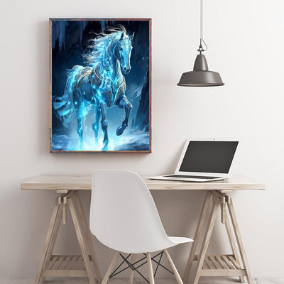 Diamond Painting-Ewiger Hengst