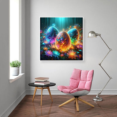 Diamond Painting-Farbenfrohe Osterträume