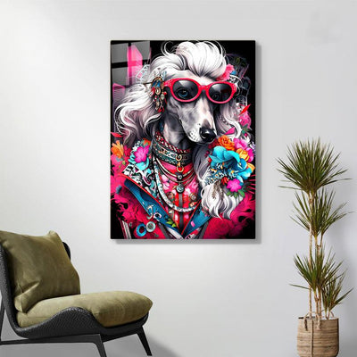 Diamond Painting-Fashion-Pudel