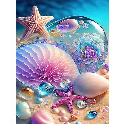 Diamond Painting-Faszination Muschelzauber