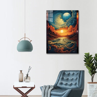 Diamond Painting-Galaktische Wellen