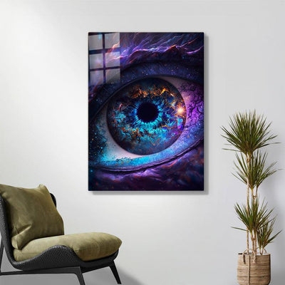 Diamond Painting-Galaktisches Auge