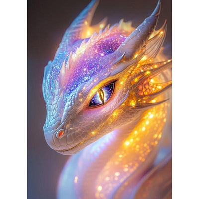 Diamond Painting-Galaxiedrache der Sterne