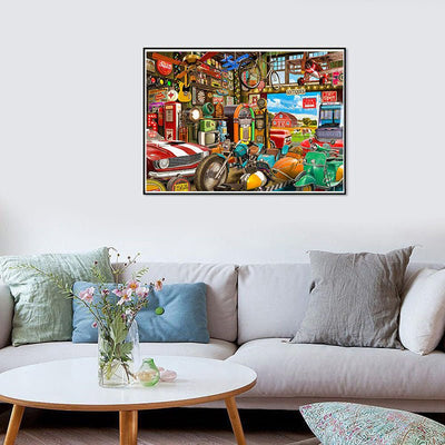 Diamond Painting-Garage