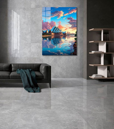 Diamond Painting-Glanzvolles Sydney Panorama