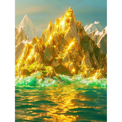 Diamond Painting-Goldberg
