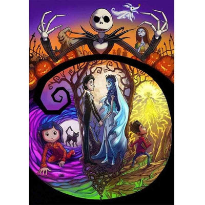 Diamond Painting-Gothic Fantasy Figuren
