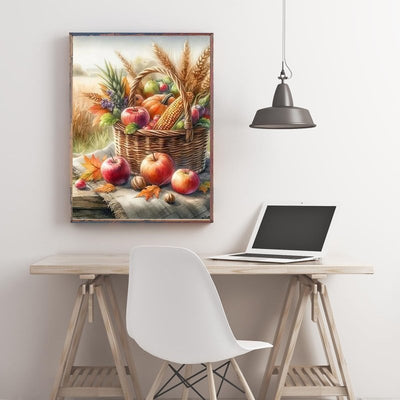 Diamond Painting-Herbstliche Ernte