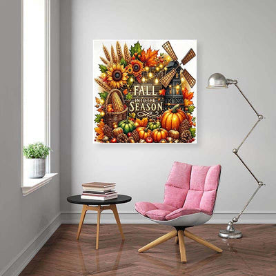 Diamond Painting-Herbstliche Idylle