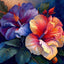 Diamond Painting-Hibiskusblume - Jetzt bei diamondspainting kaufen
